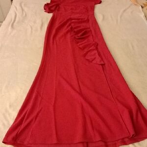 Elegant Red Prom Dress